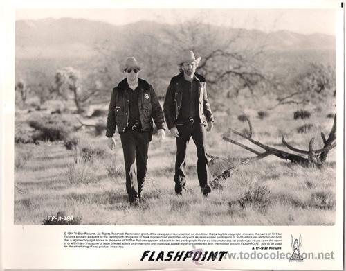 Cin&eacute;ma: FCJ 8490 KRIS KRISTOFFERSON TREAT WILLIAMS FLASHPOINT FOTO B/N ORIGINAL AMERICANA