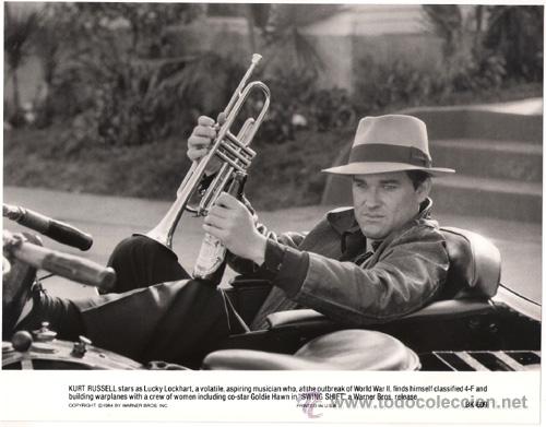 Cin&eacute;ma: FCJ 8523 KURT RUSSELL SWING SHIFT FOTO B/N ORIGINAL AMERICANA