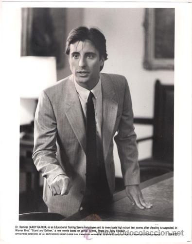 Cin&eacute;ma: FCJ 8530 ANDY GARCIA STAND AND DELIVER FOTO B/N ORIGINAL AMERICANA