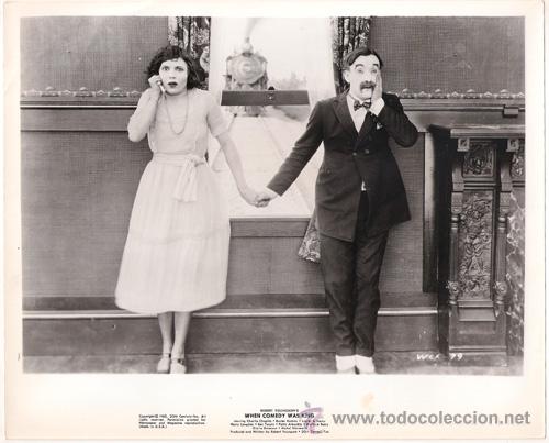 Cin&eacute;ma: FCJ 14104D SNUB POLLARD WHEN COMEDY WAS KING FOTO B/N ORIGINAL AMERICANA