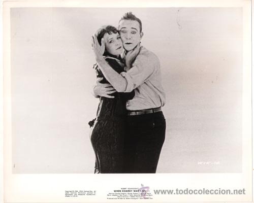 Kino: FCJ 14106D HARRY LANGDON WHEN COMEDY WAS KING FOTO B/N ORIGINAL AMERICANA