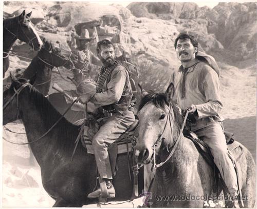 Cine: FCJ 8563 JACK PALANCE LOS PROFESIONALES FOTO B/N ORIGINAL AMERICANA