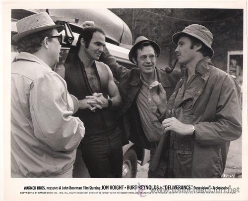 Kino: FCJ 8612 BURT REYNOLDS JOHN VOIGHT NED BEATTY DELIVERANCE DEFENSA FOTO B/N ORIGINAL AMERICANA