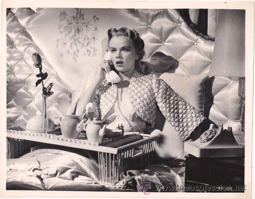 Cine: FCJ 13918D ANNE FRANCIS FOTO B/N ORIGINAL AMERICANA
