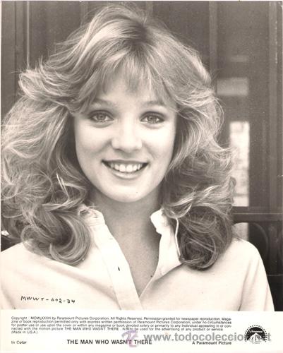 Cine: FCJ 8648 SHELLEY LONG THE MAN WHO WASN&acute;T THERE FOTO B/N ORIGINAL AMERICANA
