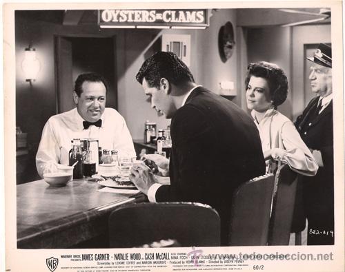 Kino: FCJ 8677 NATALIE WOOD JAMES GARNER EL POTENTADO FOTO B/N ORIGINAL AMERICANA
