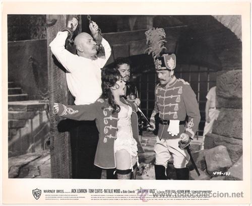 Kino: FCJ 12604D NATALIE WOOD LA CARRERA DEL SIGLO FOTO B/N ORIGINAL AMERICANA