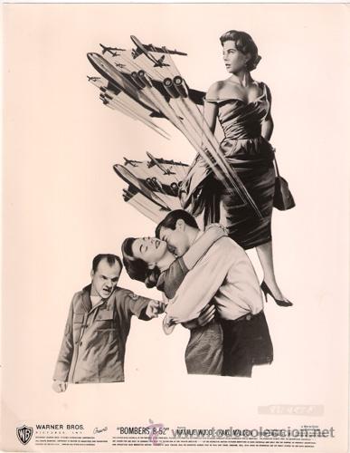 Kino: FCJ 13929D NATALIE WOOD KARL MALDEN BOMBERS B-52 FOTO B/N ORIGINAL AMERICANA