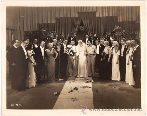 Kino: FCJ 12680d GLORIA STUART EDMUND LOWE GIFT OF GAB FOTO B/N ORIGINAL AMERICANA