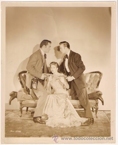 Kino: FCJ 13137D YVONNE DE CARLO SCOTT BRADY FOTO B/N ORIGINAL AMERICANA
