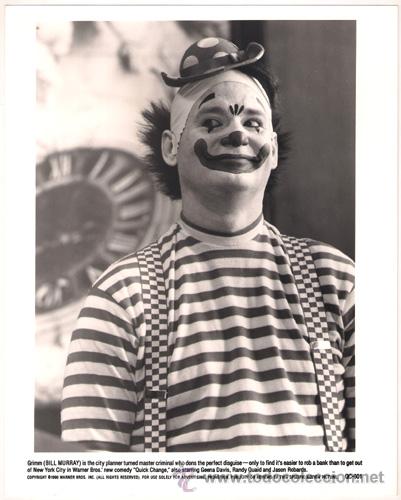 Cinema: FCJ 8737 BILL MURRAY QUICK CHANGE FOTO B/N ORIGINAL AMERICANA