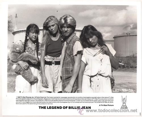 Kino: FCJ 8760 CHRISTIAN SLATER HELEN MARTHA GEHMAN THE LEGEND OF BILLIE JEAN FOTO B/N ORIGINAL AMERICANA