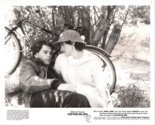 Cinema: FCJ 8763 ROB LOWE ALLY SHEEDY OXFORD BLUES FOTO B/N ORIGINAL AMERICANA