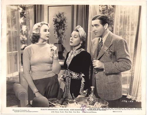 Kino: FCJ 13136D GLADYS SWARTHOUT JOHN BOLES ROMANCE IN THE DARK FOTO B/N ORIGINAL AMERICANA