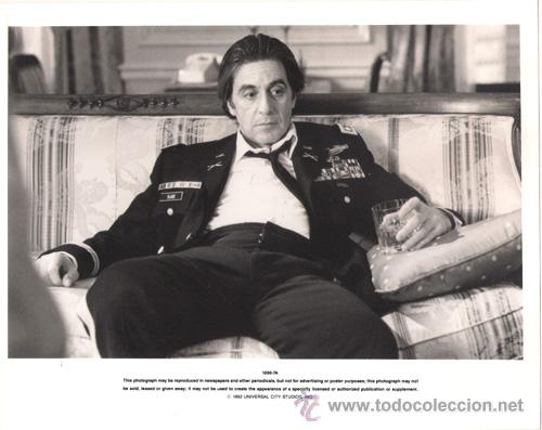 Cinema: FCJ 8802 AL PACINO ESENCIA DE MUJER FOTO B/N ORIGINAL AMERICANA