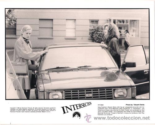 Kino: FCJ 8860 SHARON STONE LOLITA DAVIDOVICH ENTRE DOS MUJERES FOTO B/N ORIGINAL AMERICANA