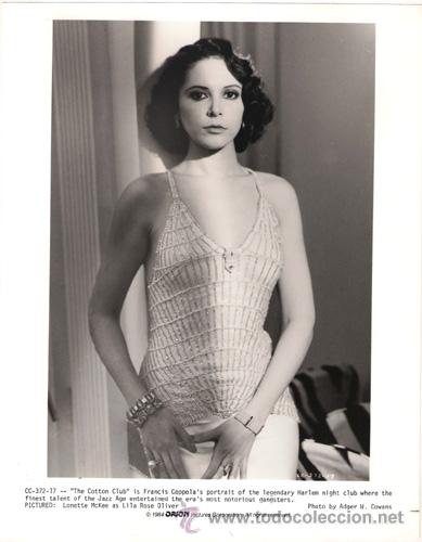 Kino: FCJ 8907 LONETTE MCKEE COTTON CLUB  FOTO B/N ORIGINAL AMERICANA