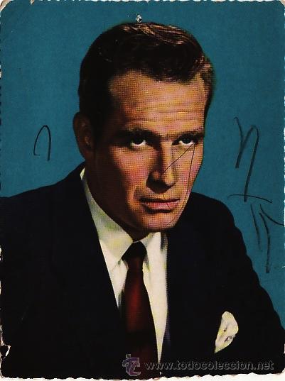 Cine: POSTAL CHARLTON HESTON - PCA 959