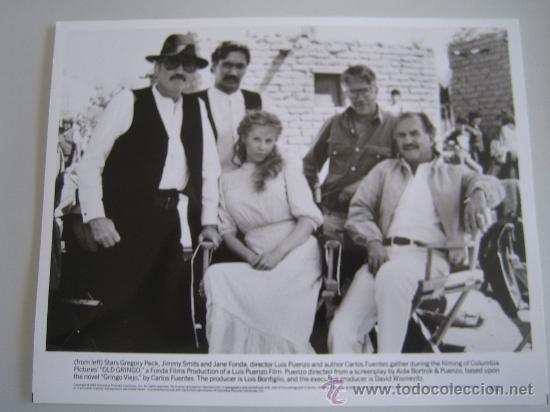 Cine: gringo viejo gregory peck jane fonda luis puenzo - foto original americana