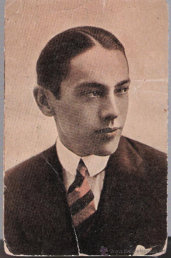 Kino: Jack Pickford. cine Mudo. chocolate Amatller marca Luna.