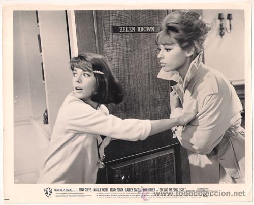Kino: FCJ 8988 NATALIE WOOD LA PICARA SOLTERA FOTO B/N ORIGINAL AMERICANA