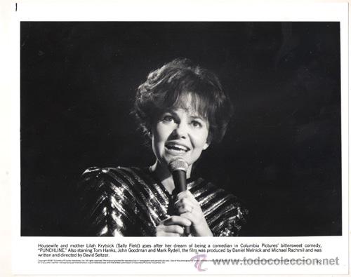 Kino: FCJ 9000 SALLY FIELD LO QUE CUENTA ES EL FINAL FOTO B/N ORIGINAL AMERICANA