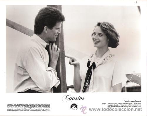 Kino: FCJ 9027 TED DANSON ISABELLA ROSSELLINI UN TOQUE DE INFIDELIDAD FOTO B/N ORIGINAL AMERICANA