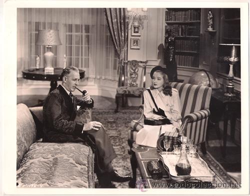 Kino: FCJ 9074 NINA FOCH OTTO KRUGER ESCAPE IN THE FOG FOTO B/N ORIGINAL AMERICANA