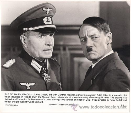 Kino: FCJ 9104 JAMES MASON GUNTHER MEISNER BERLIN 1976 FOTO B/N ORIGINAL AMERICANA