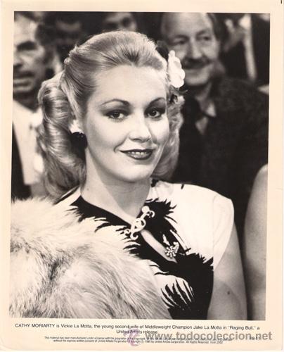 Kino: FCJ 9126 CATHY MORIARTY TORO SALVAJE FOTO B/N ORIGINAL AMERICANA