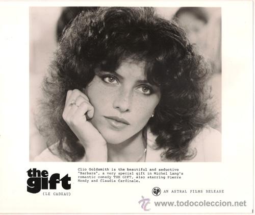 Kino: FCJ 9147 CLIO GOLDSMITH THE GIFT / LE CADEU FOTO B/N ORIGINAL AMERICANA