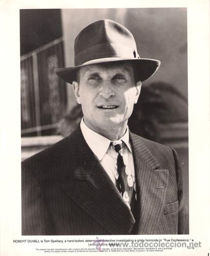 Cine: FCJ 9155 ROBERT DUVALL CONFESIONES VERDADERAS FOTO B/N ORIGINAL AMERICANA