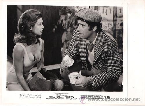 Kino: FCJ 9178 ELLIOTT GOULD VICTORIA PRINCIPAL CIEN MANERAS DE AMAR FOTO B/N ORIGINAL AMERICANA