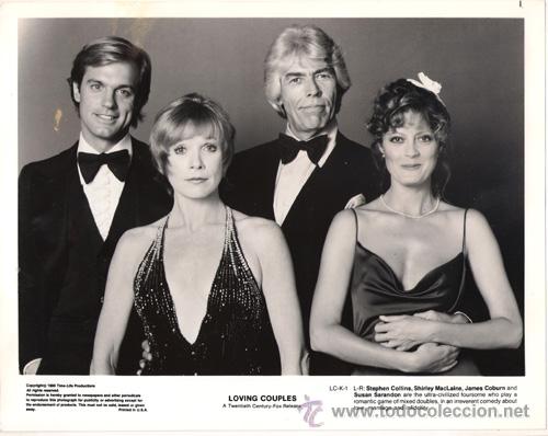 Kino: FCJ 9313 SHIRLEY MACLAINE JAMES COBURN SUSAN SARANDON STEPHEN COLLINS  FOTO B/N ORIGINAL AMERICANA