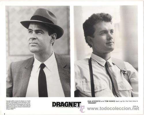 Cine: FCJ 9391 DAN AYKROYD TOM HANKS DOS SABUESOS DESPISTADOS FOTO B/N ORIGINAL AMERICANA