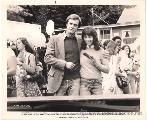 Cine: FCJ 9441 KATHLEEN QUINLAN STEPHEN COLLINS PROMESA DE AMOR FOTO B/N ORIGINAL AMERICANA