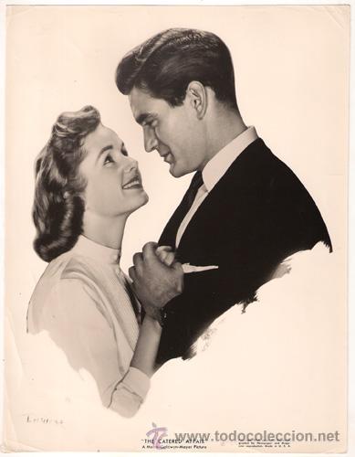 Cine: FCJ 11686D DEBBIE REYNOLDS ROD TAYLOR THE CATERED AFFAIR FOTO B/N ORIGINAL AMERICANA