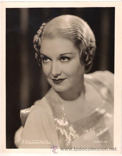 Cine: FCJ 12661D GAIL PATRICK FOTO B/N ORIGINAL AMERICANA