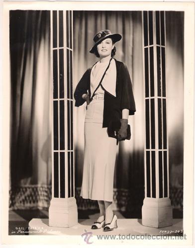 Cine: FCJ 12659D GAIL PATRICK FOTO B/N ORIGINAL AMERICANA
