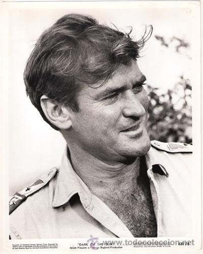 Cine: FCJ 11694d ROD TAYLOR DARK OF THE SUN FOTO B/N ORIGINAL AMERICANA