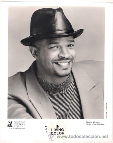 Cine: FCJ 9487 DAMON WAYANS IN LIVING COLOR FOTO B/N ORIGINAL AMERICANA