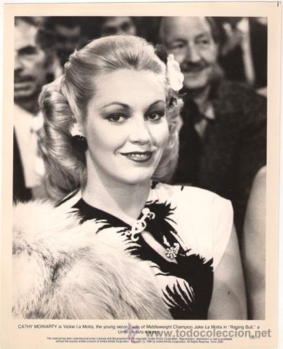 Cine: FCJ 9501 CATHY MORIARTY TORO SALVAJE FOTO B/N ORIGINAL AMERICANA