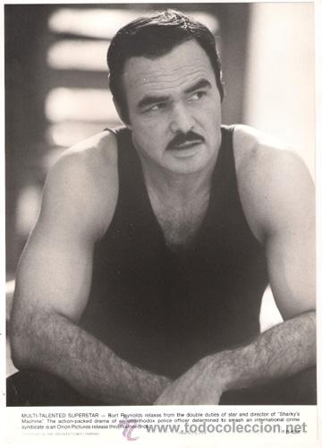 Cin&eacute;ma: FCJ 9536 BURT REYNOLDS LA BRIGADA DE SHARKY FOTO B/N ORIGINAL AMERICANA