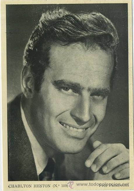 Cine: CHARLTON HESTON. COLECCI&Oacute;N ARTISTAS DE LA PANTALLA N&ordm; 109 CI-020