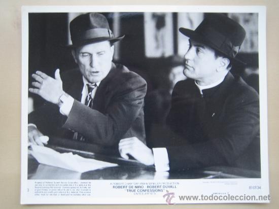 Cine: confesiones verdaderas robert de niro robert duvall - 1 foto original del estreno