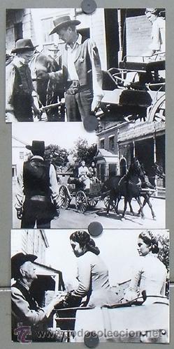 Cine: F6173 SOLO ANTE EL PELIGRO GARY COOPER 3 FOTOS ORIGINALES B/N ESPA&Ntilde;OLAS