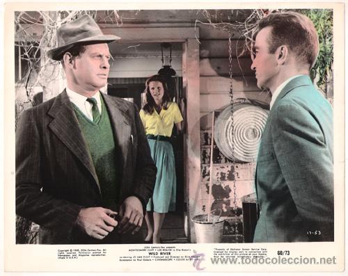 Cinema: F28207D MONTGOMERY CLIFT LEE REMICK RIO SALVAJE FOTO ORIGINAL COLOREADA AMERICANA