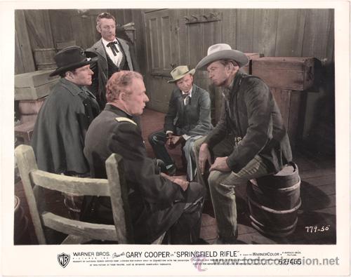 Cine: F28178D GARY COOPER EL HONOR DEL CAPITAN LEX FOTO ORIGINAL COLOREADA AMERICANA