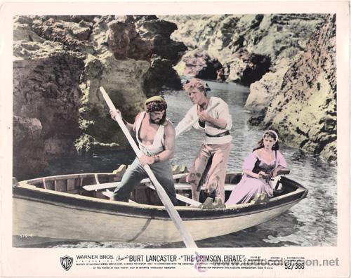 Cine: F28170D BURT LANCASTER NICK CRAVAT EVA BARTOK EL TEMIBLE BURLON FOTO ORIGINAL COLOREADA AMERICANA