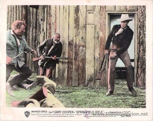 Cine: F6277 GARY COOPER EL HONOR DEL CAPITAN LEX FOTO ORIGINAL COLOREADA AMERICANA